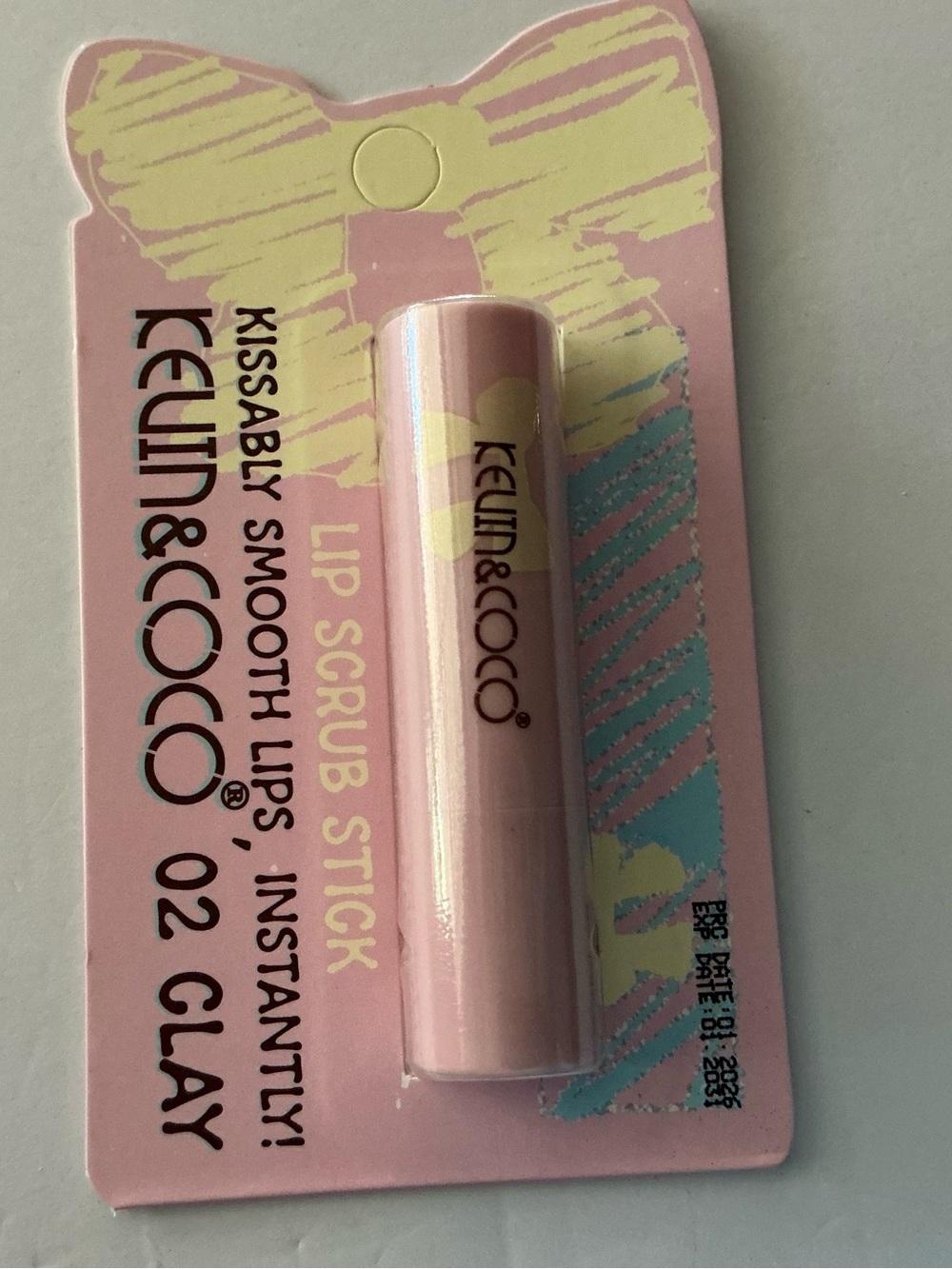 Kevin & Coco Pink Lip Scrub Stick - 02 Clay